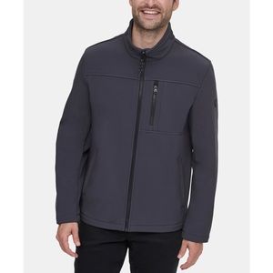 Calvin Klein Men’s Soft Shell Open Bottom Jacket